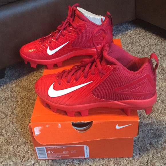 Nike Shoes New Nike Mike Trout Youth Boys Baseball Cleats 4 Poshmark